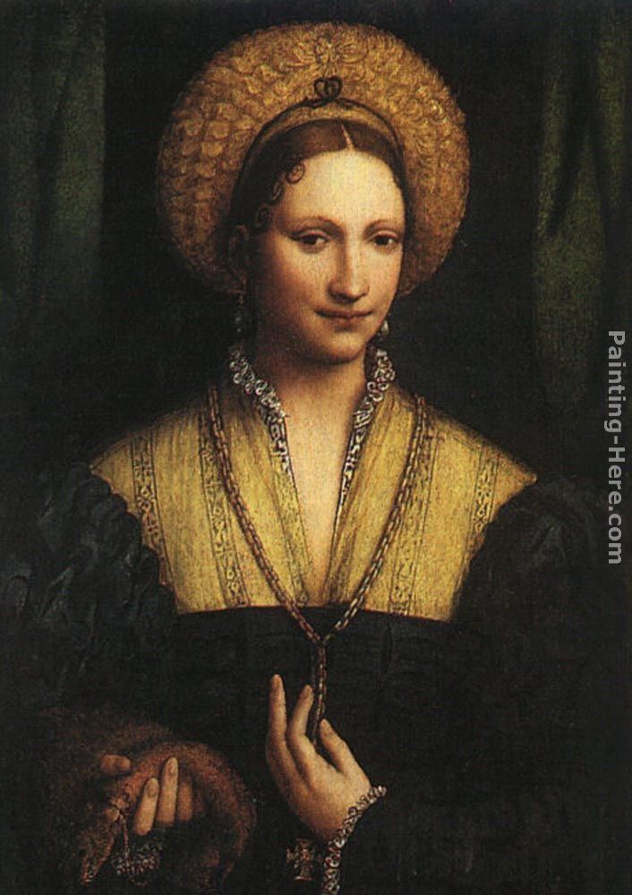 Bernardino Luini Portrait of a Lady
